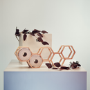 Willow Tree Honeycomb Wooden Toilet Paper Holder