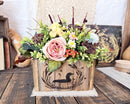 Handcrafted Loon Wooden Planter Box | Cabin, Lodge & Lake House Decor
