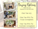 Meadow Black Bear Wood Box Centerpiece – Rustic Woodland Decor