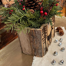 Christmas Moose Wood Box Centerpiece – Rustic Woodland Cabin Decor