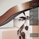 Floating Wave Wooden Wall Shelf