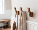 Handcrafted Wooden Wall Hook  Minimalist Entryway & Home Decor