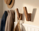 Handcrafted Wooden Wall Hook  Minimalist Entryway & Home Decor
